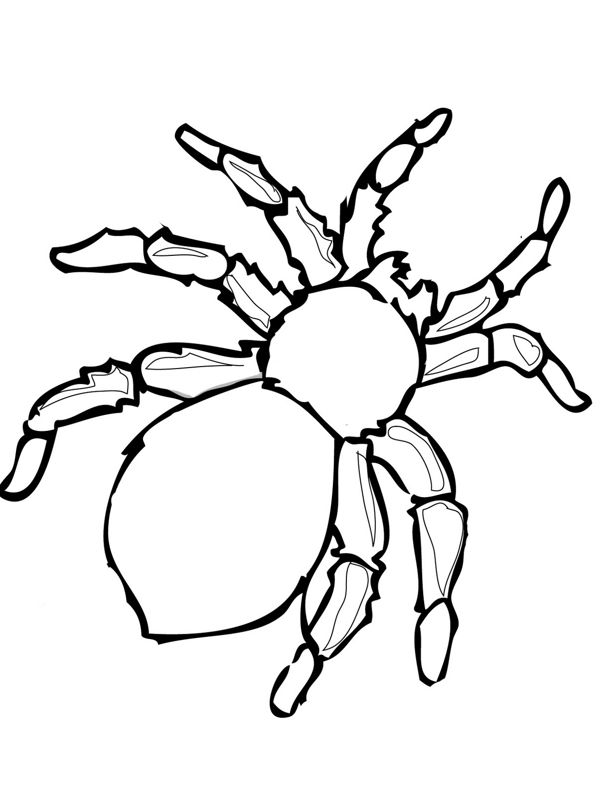 1236x1600 Spider Coloring Page Beautiful Free Printable Spider Coloring