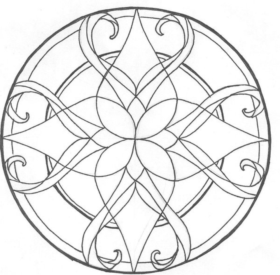 960x944 Get This Printable Stained Glass Coloring Pages 78757 !