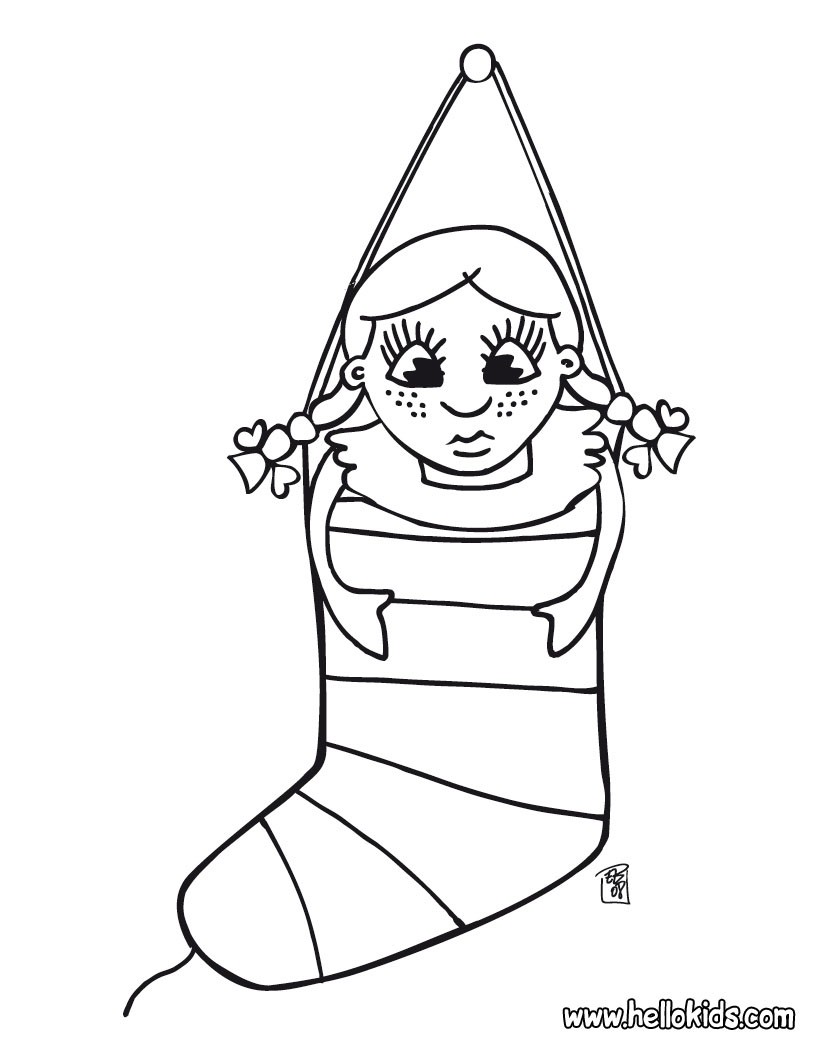 Christmas Stockings Coloring Pages 820x1060 Christmas Stockings Coloring Pages