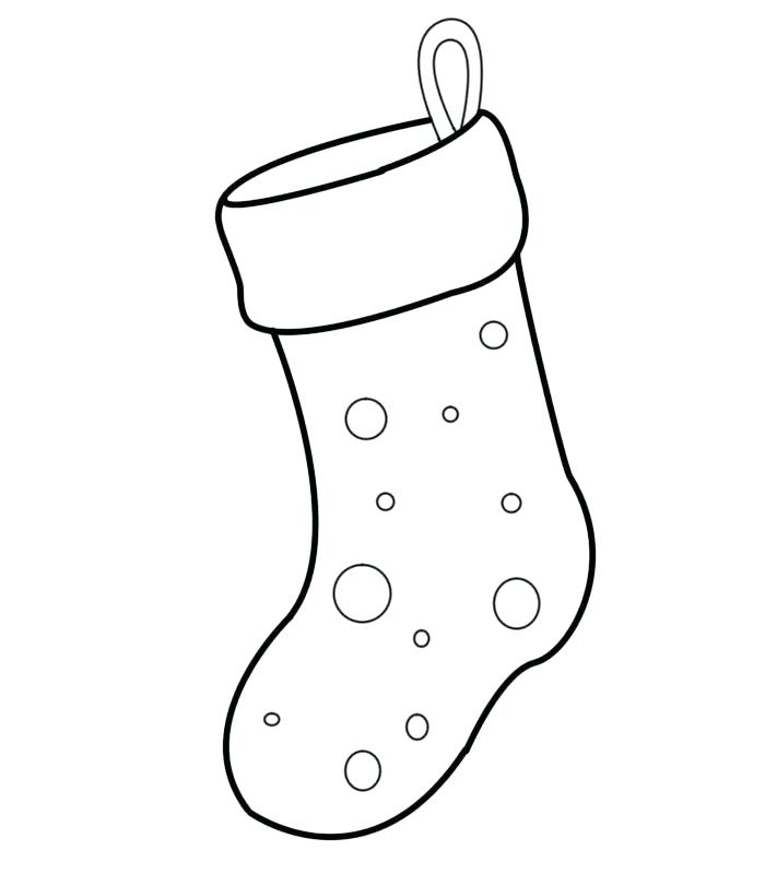 Stocking Coloring Pages Stockings Contain With Sweet Coloring 700x800 Stocking Coloring Pages Stockings Contain With Sweet Coloring