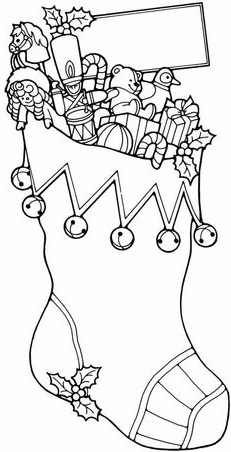 Top 5 Free Christmas Coloring Pages And Printable 231x452 Top 5 Free Christmas Coloring Pages And Printable