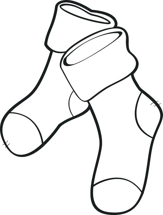 Christmas Stockings Coloring Pages Stocking To Color Free 530x700 Christmas Stockings Coloring Pages Stocking To Color Free