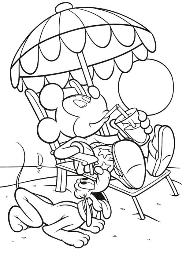 Download Free Printable Summer Coloring Pages For Kids! 595x842 Download Free Printable Summer Coloring Pages For Kids!