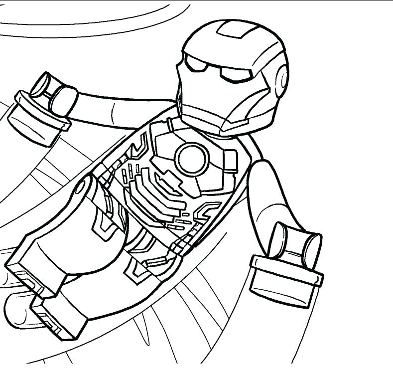 Printable Superhero Coloring Pages