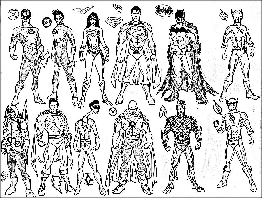 900x682 Top 5 Superheroes Coloring Pages For Boys All Superheroes
