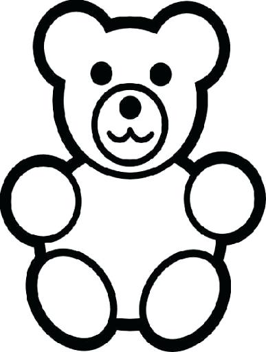 387x512 Free Printable Teddy Bear Coloring Pages 5