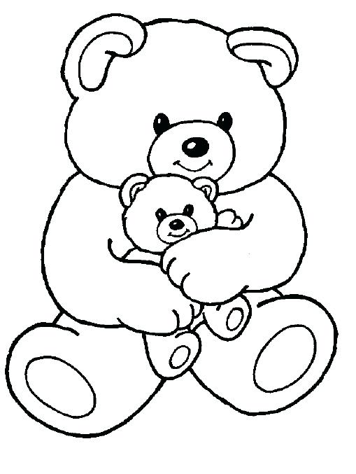 509x677 Idea Free Printable Teddy Bear Coloring Pages And Teddy Bear