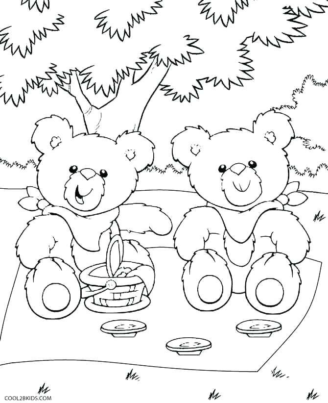 670x822 Free Printable Teddy Bear Coloring Page For Kids Teddy Bear