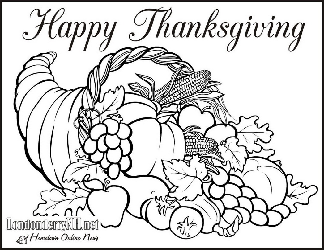 Absolutely Smart Thanksgiving Coloring Pages For Adults Happy 1048x811 Absolutely Smart Thanksgiving Coloring Pages For Adults Happy