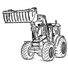 Printable Tractor Coloring Page. Free Pdf Download 230x230 Printable Tractor Coloring Page. Free Pdf Download