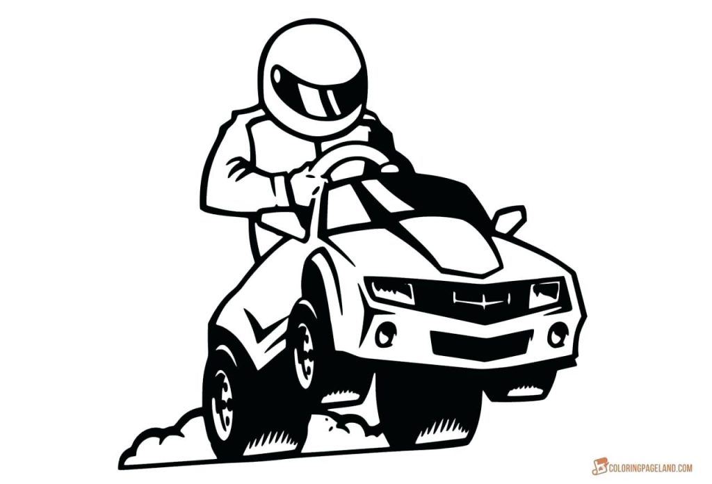 1024x696 Coloring Pages ~ Transportation Coloring Pages Printable Race Car