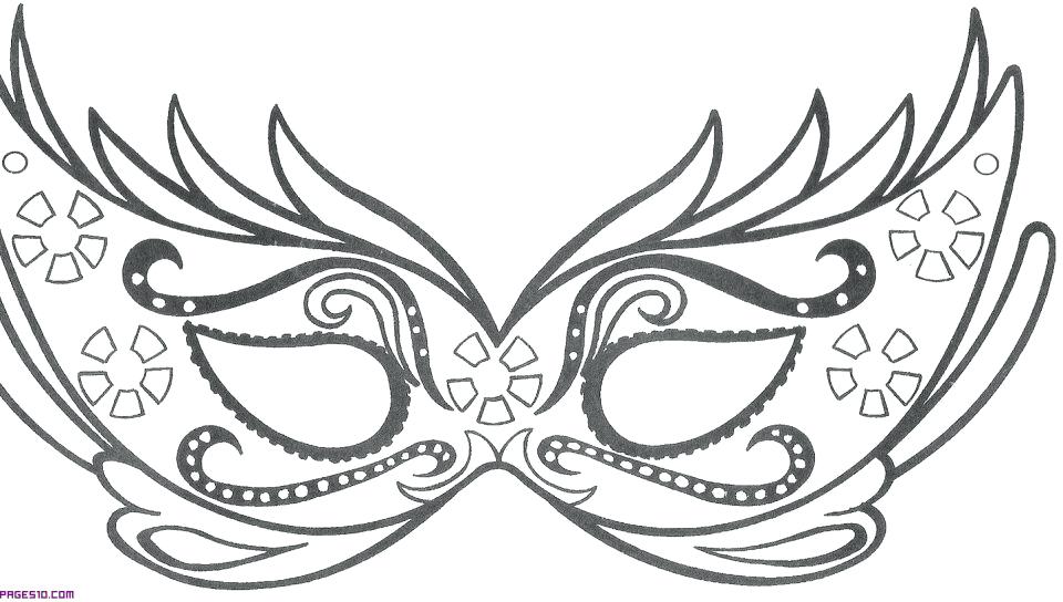 960x544 Tiki Coloring Pages Coloring Pages For Girls Masks Free Printable
