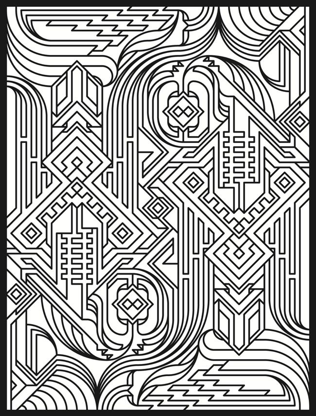 650x856 Trippy Coloring Colouring Pages For Adults