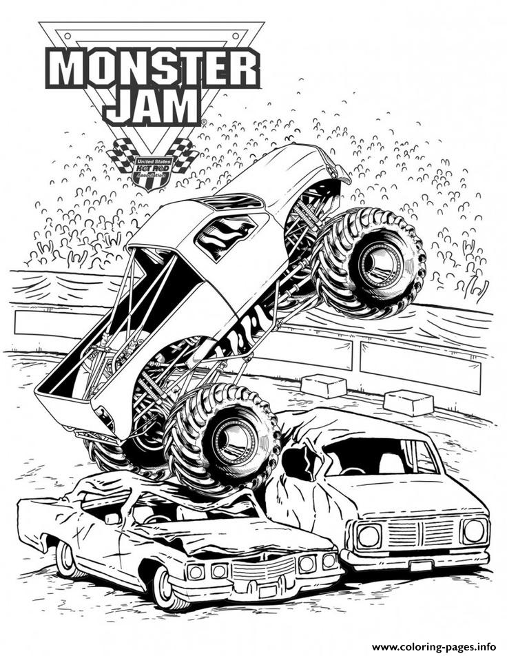 Grave Digger Monster Jam Truck Coloring Pages Printable 736x952 Grave Digger Monster Jam Truck Coloring Pages Printable