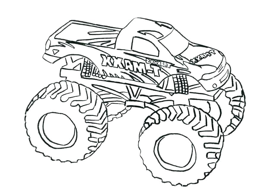 Monster Truck Coloring Book As Well As Free Printable Truck 878x638 Monster Truck Coloring Book As Well As Free Printable Truck
