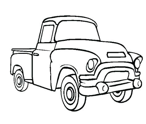 Printable Truck Coloring Pages at GetColorings.com | Free printable ...