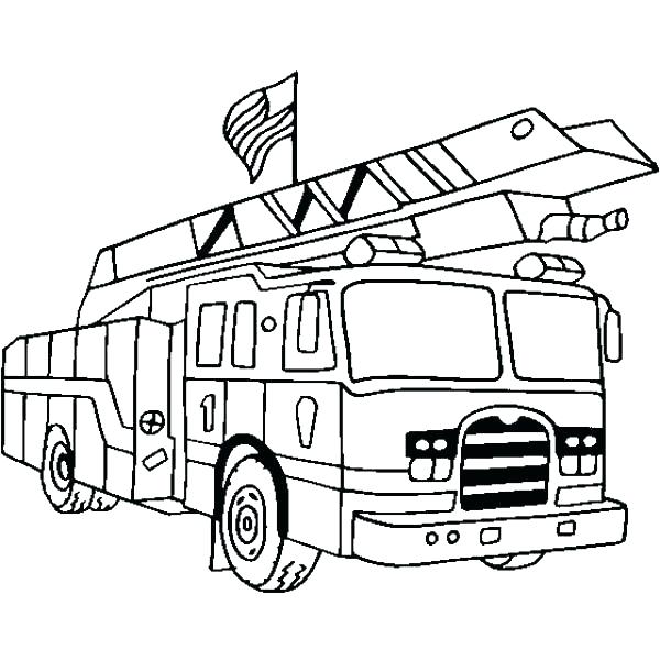 Fire Engine Colouring Pages Printable Truck Coloring Sheets Free 600x600 Fire Engine Colouring Pages Printable Truck Coloring Sheets Free