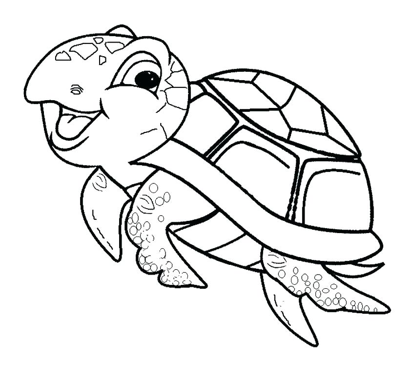 850x747 Teenage Mutant Ninja Turtles Coloring Pages Free Printable Turtle