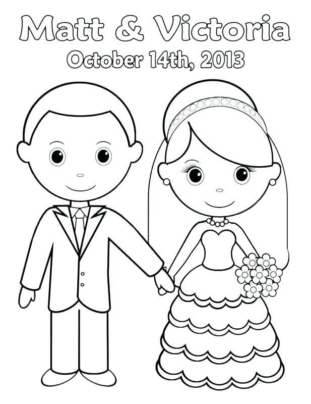 617x800 Free Wedding Coloring Pages Wedding Coloring Book And Book
