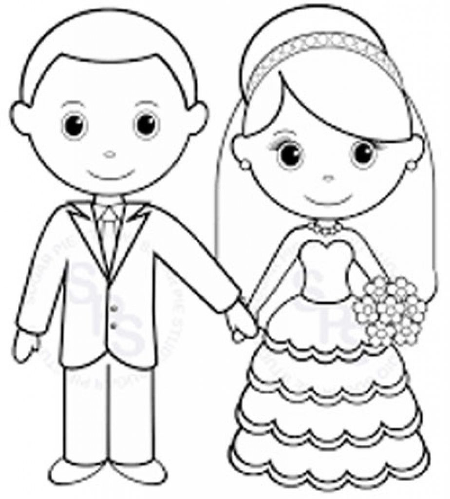 free easy to print wedding coloring pages tulamama - wedding coloring ...