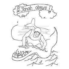 Printable Whale Coloring Pages