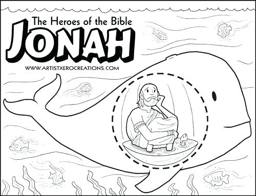 Free Printable Jonah And The Whale Coloring Pages Coloring Pages 500x384 Free Printable Jonah And The Whale Coloring Pages Coloring Pages