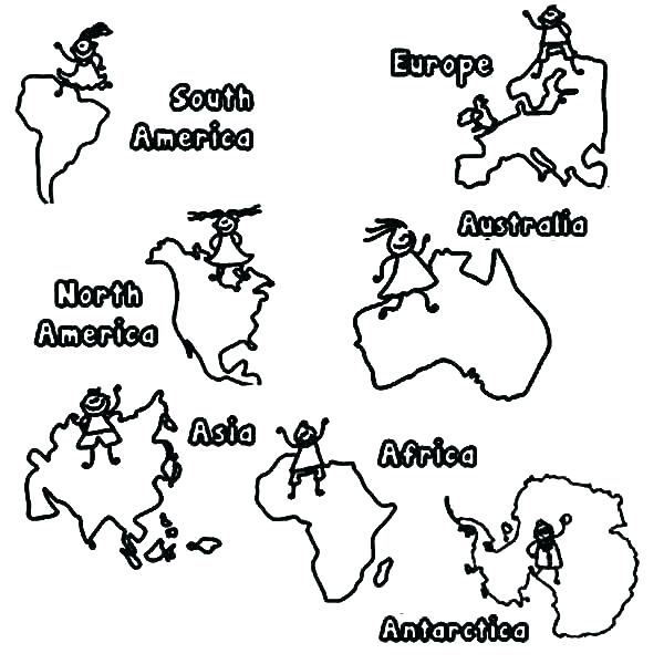 Printable World Map Coloring Page For Kids World Map Coloring Page 600x600 Printable World Map Coloring Page For Kids World Map Coloring Page