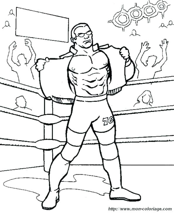 595x730 Wrestling Coloring Pages Cool Coloring Pages Best Of Free Page