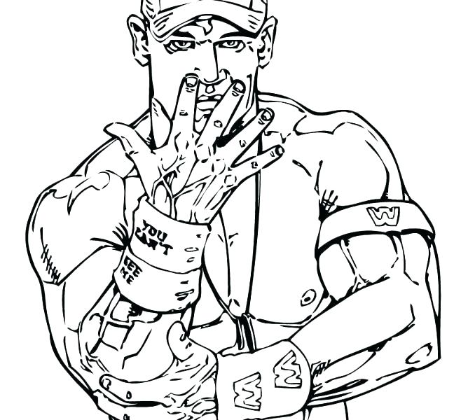 678x600 Wwe Wrestling Coloring Pages Terrific Wrestlers Coloring Pages