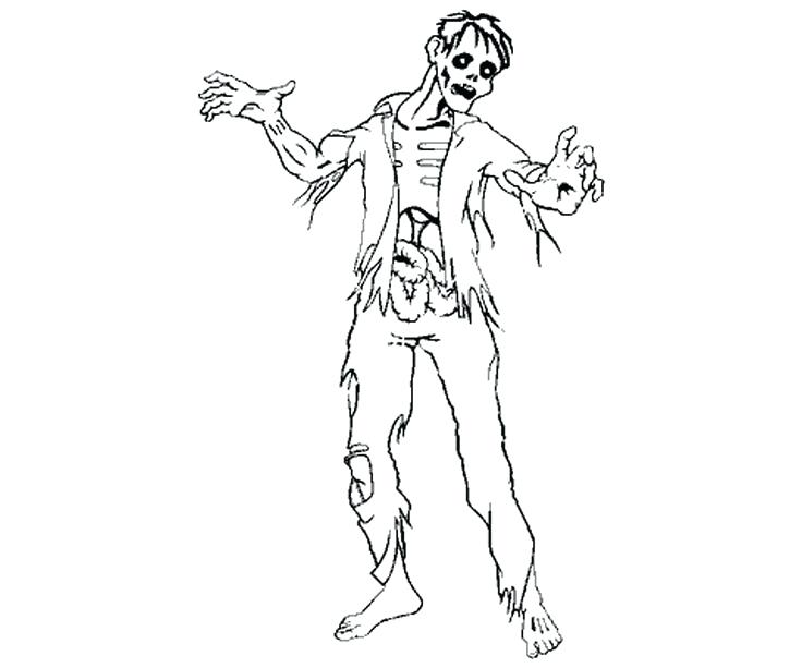 Luxury Zombie Coloring Pages For Kids And Printable Zombie 4 736x613 Luxury Zombie Coloring Pages For Kids And Printable Zombie 4