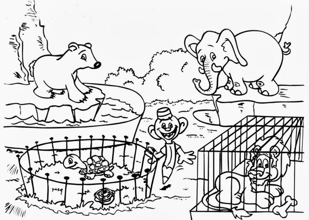 Remarkable Design Coloring Page Zoo Zoo Animals Coloring Page Free 1008x718 Remarkable Design Coloring Page Zoo Zoo Animals Coloring Page Free