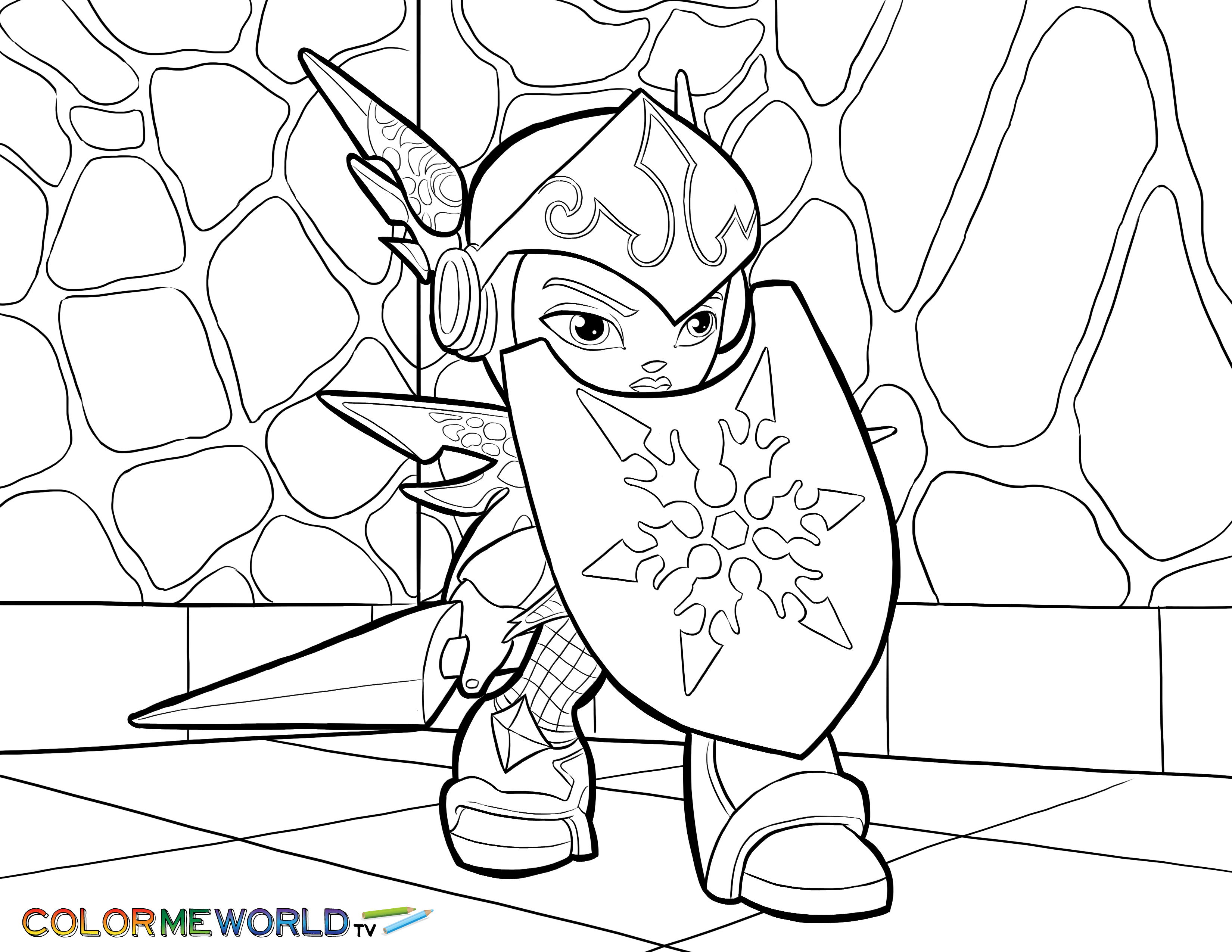 3300x2550 Popular Skylander Giants Free Coloring Pages Skylanders Chill Page