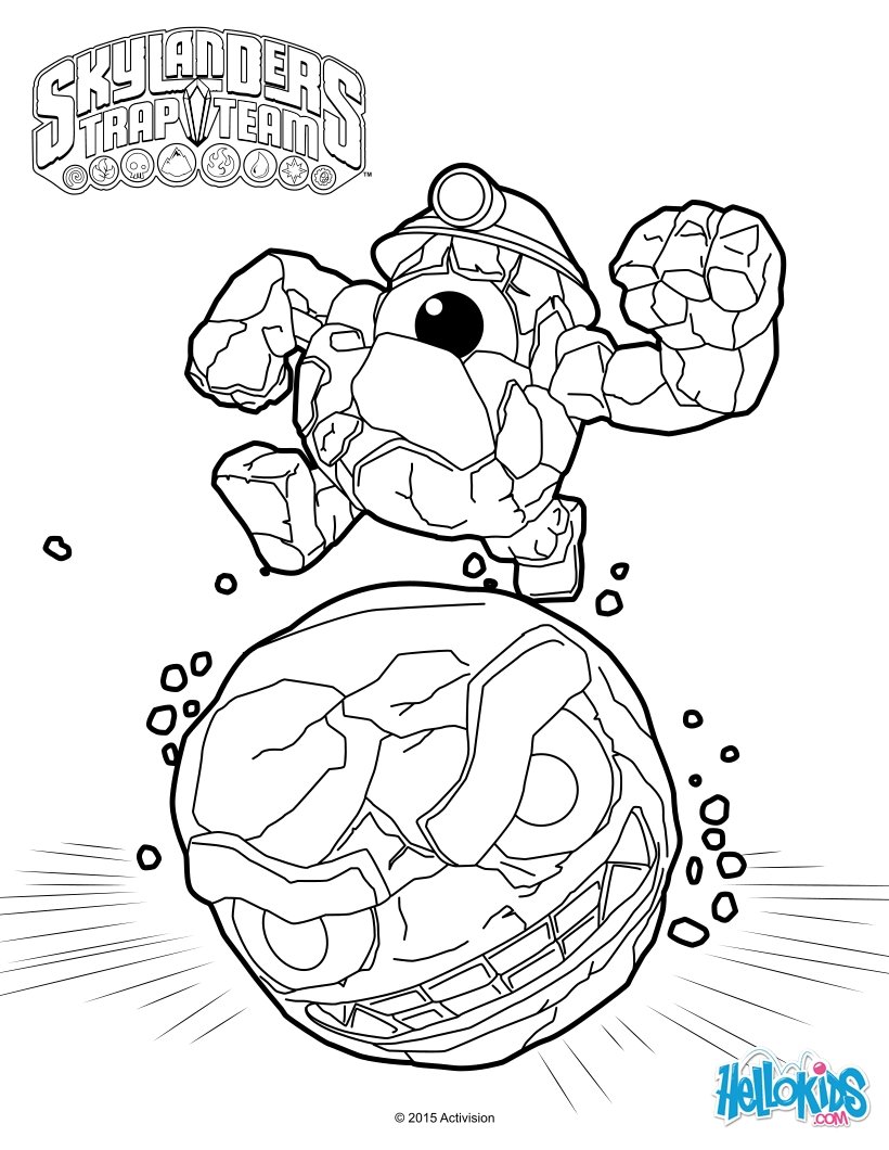 820x1060 Skylanders Coloring Page Get Bubbles