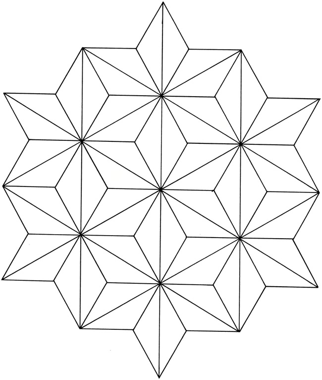 650x766 Chic Inspiration Easy Geometric Coloring Pages Printable Adult