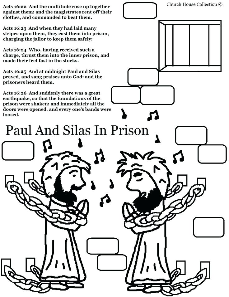 736x952 Coloring Philip And The Ethiopian Coloring Page In Prison Pages