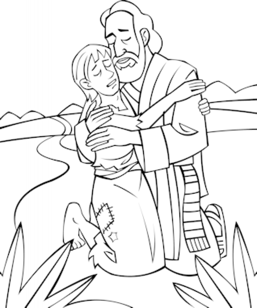 Last Chance Prodigal Son Coloring Page For Pre 857x1024 Last Chance Prodigal Son Coloring Page For Pre