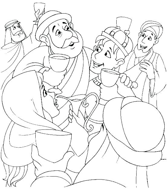 The Prodigal Son Coloring Pages Prodigal Son Story Coloring Page 556x633 The Prodigal Son Coloring Pages Prodigal Son Story Coloring Page
