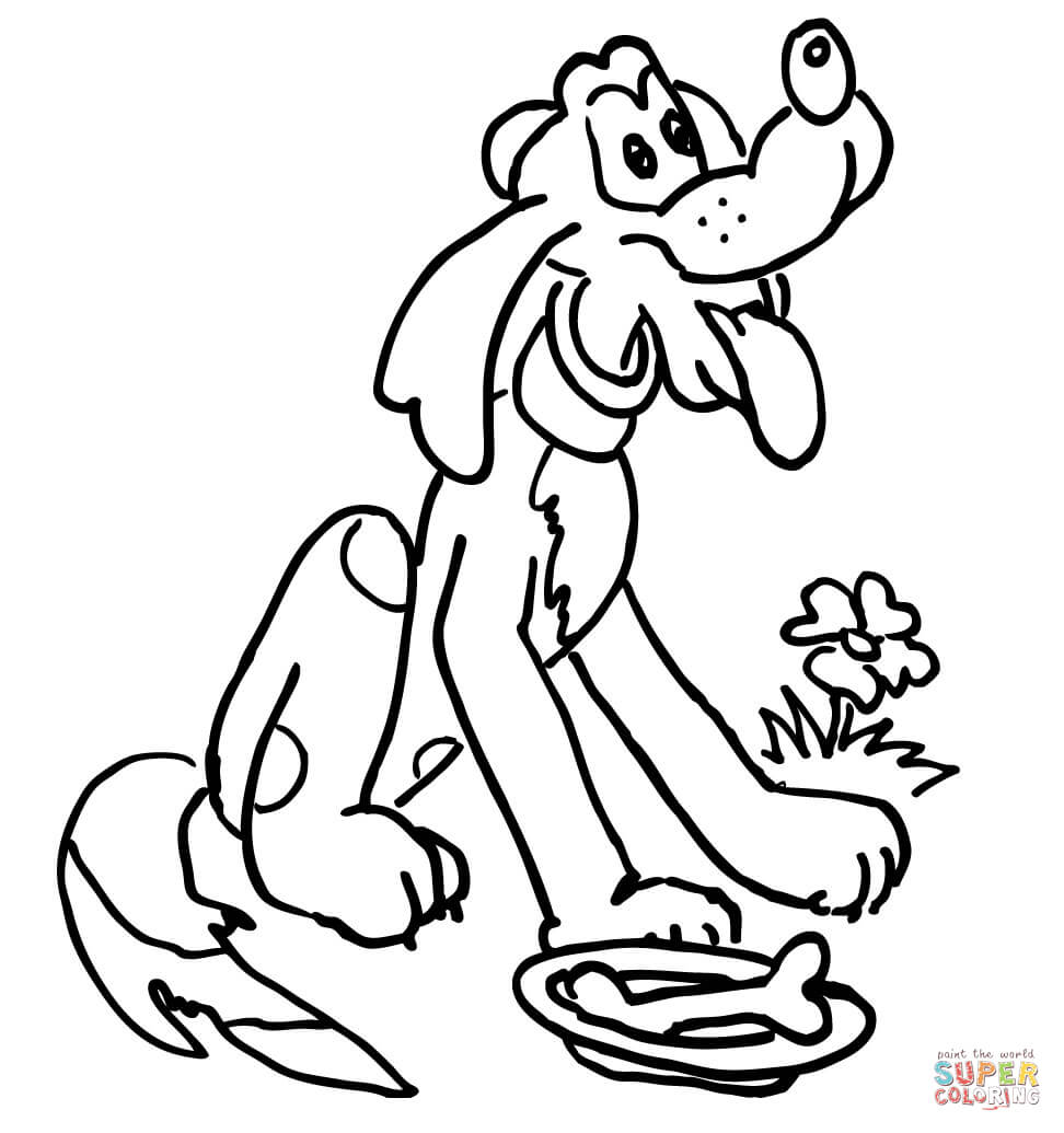 Professional Pluto Coloring Pages Free 972x1035 Professional Pluto Coloring Pages Free
