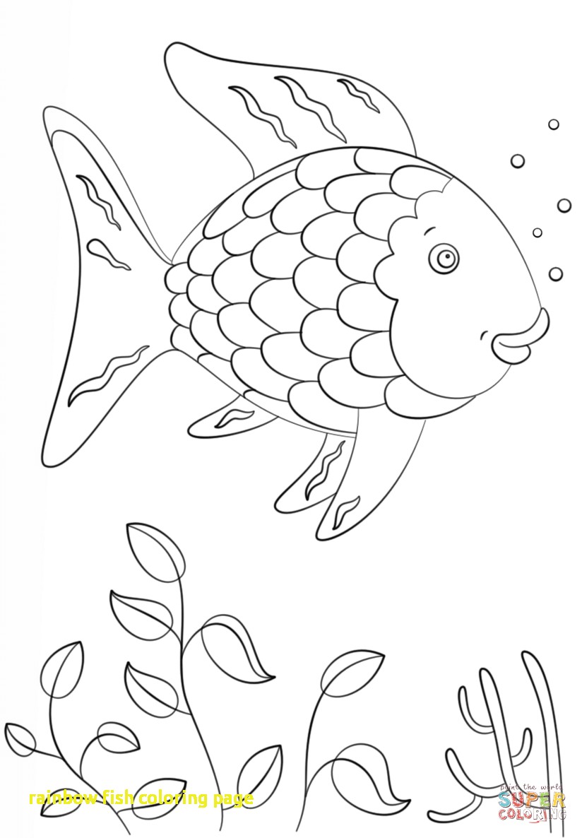 Professional Rainbow Fish Coloring Pages Presc 824x1186 Professional Rainbow Fish Coloring Pages Presc