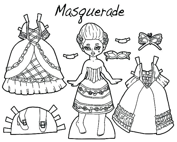 600x480 Coloring Pages Dresses Barbie Wedding Coloring Pages Dresses