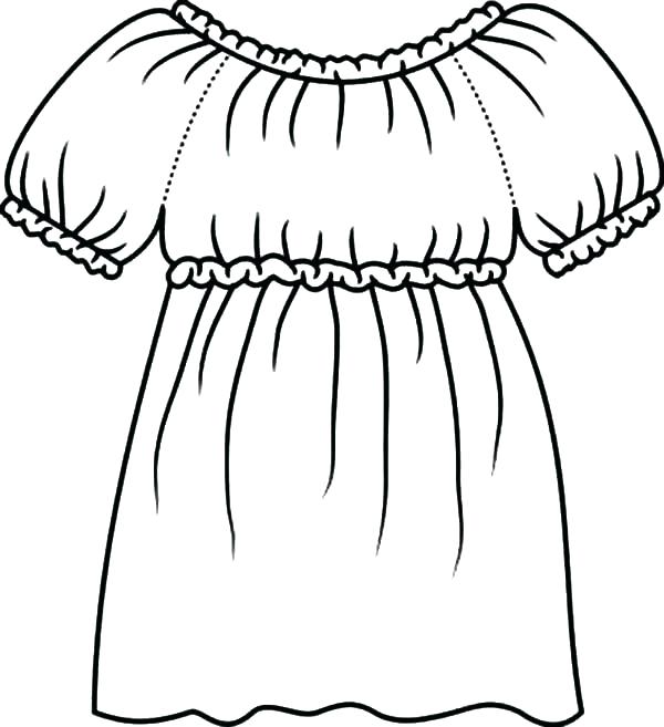 Dress Coloring Pages Free Prom Dresses Coloring Pages View Larger 600x657 Dress Coloring Pages Free Prom Dresses Coloring Pages View Larger