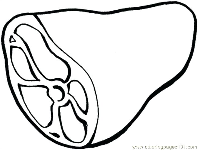 650x494 Meat Coloring Pages Protein Food Group Coloring Pages