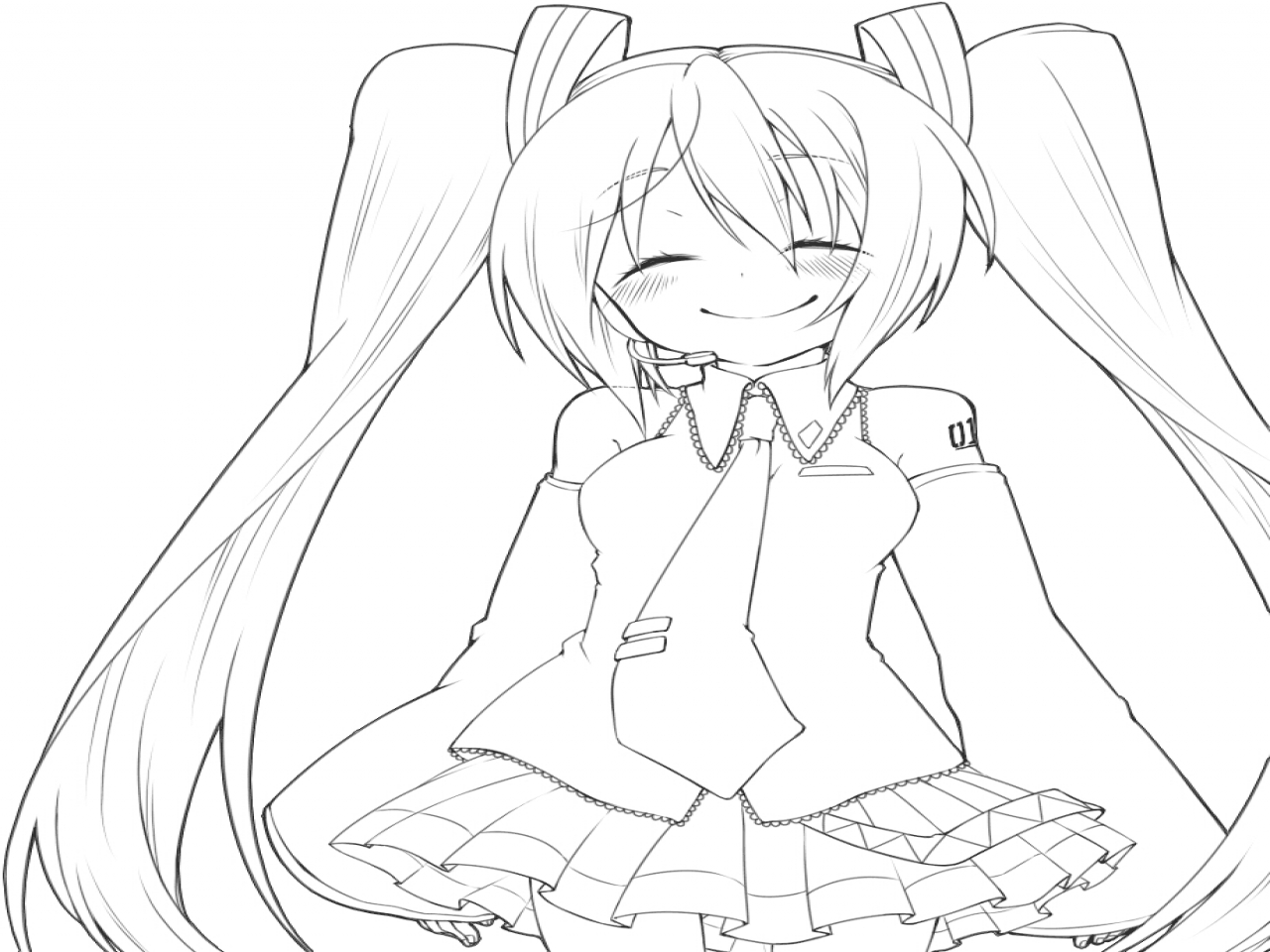 1280x960 Miku Hatsune Coloring Pages Hatsune Miku Project Diva F Sur Ps3