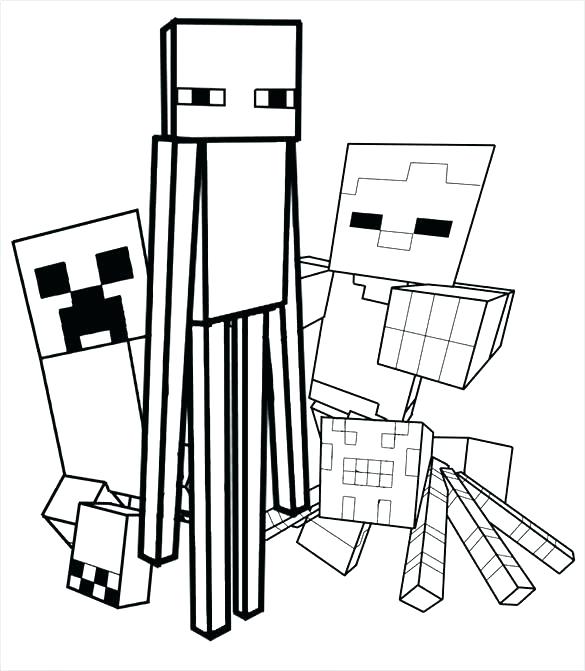 585x671 Minecraft To Color Color Pages Fresh Superhero Color Pages