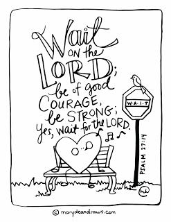 The Courage To Wait Psalm 2714 Bible Verse Coloring Page (Spanish 247x320 The Courage To Wait Psalm 2714 Bible Verse Coloring Page (Spanish