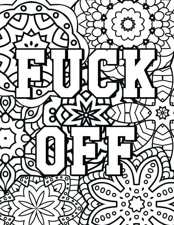570x738 Swear Word Coloring Pages And Relaxing Coloring Pages Relaxation