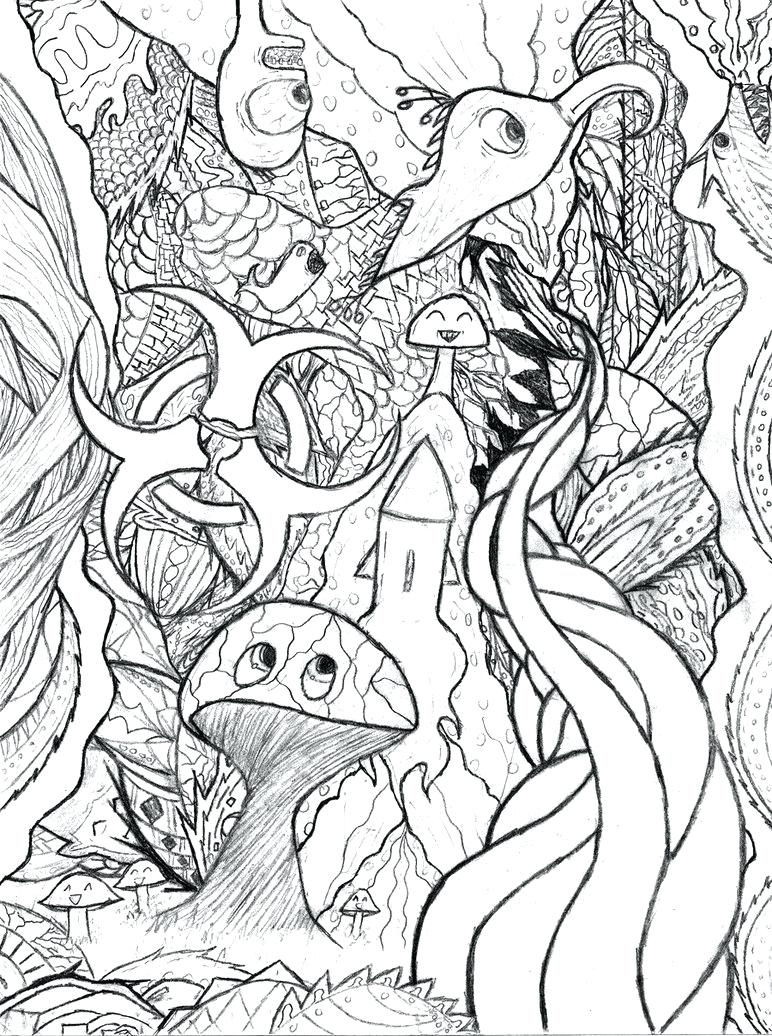 772x1036 Coloring Pages ~ Psychedelic Coloring Pages For Adults To Print