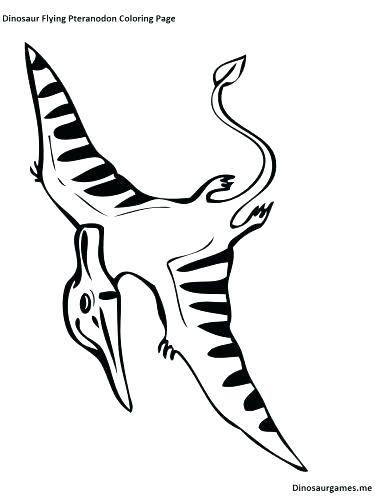 Pterodactyl Dinosaur Coloring Pages at GetColorings.com | Free ...