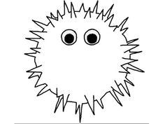 236x177 Puffer Fish, Happy Globefish Puffer Fish Coloring Page