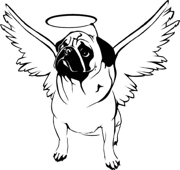 600x566 Pug Coloring Pages Coloring Books, Stenciling And Stencil Templates